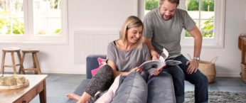 Radiateur électrique Aterno dans un salon