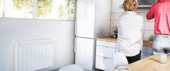 cuisine fermee avec radiateur electrique aterno