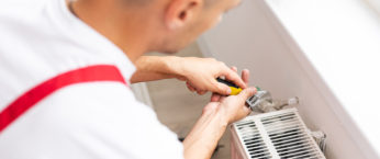 entretien d'un radiateur de chauffage central
