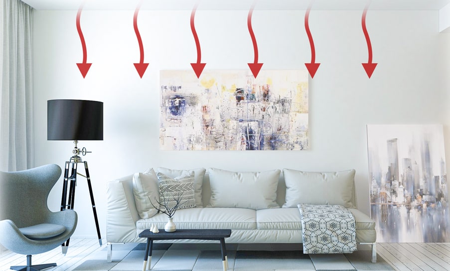 plafond chauffant electrique