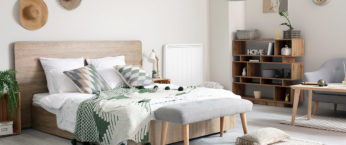 radiateur electrique aterno dans une chambre