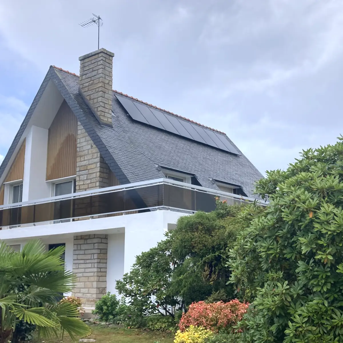 Installation d’un kit solaire de 3 kWc à Fouesnant.