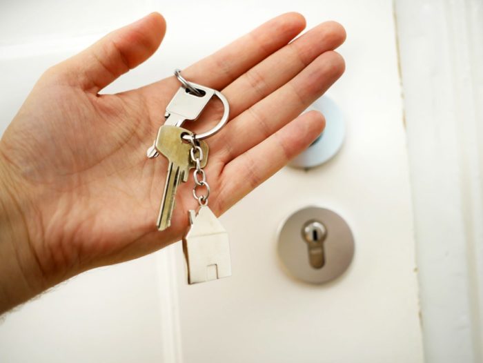 remise des cles lors de la vente d'un logement