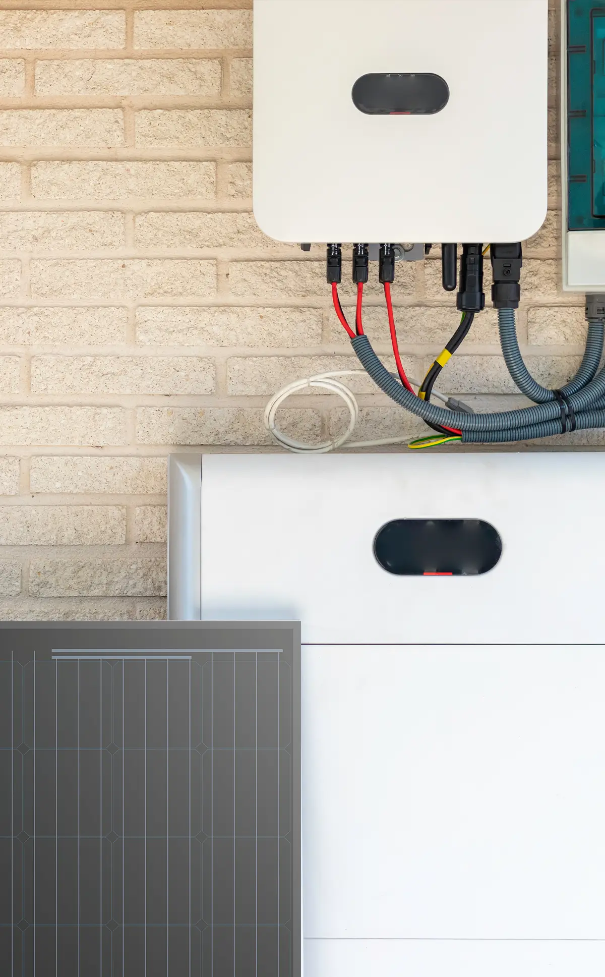 Stockage avec batterie solaire
