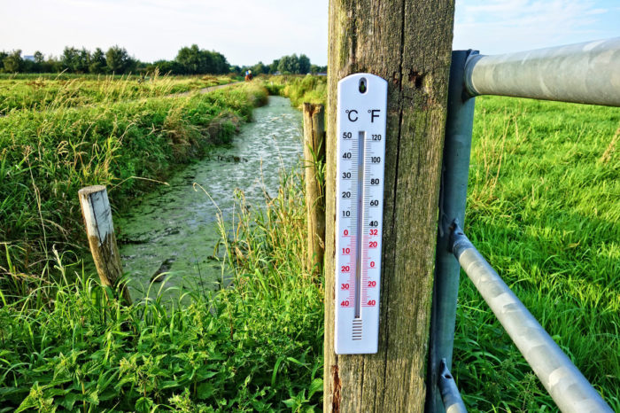 thermometre pour prendre la temperature exterieure